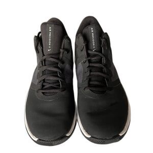 Nike Air Precision 2 Black Basketball Shoes Sneakers US7 EU40